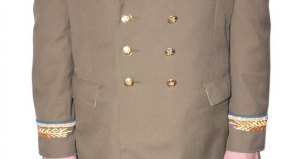 ソビエト時代空軍尉官セレモニー用制服(上下)制帽(56) MarshalParadeUniformKop1-